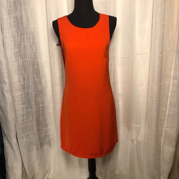 Lulu’s Orange Red Colorful Striped Backless Dress size Small - Picture 15 of 15